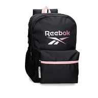 Plecaki - Reebok Beverly Plecak Podwójna komora Czarny 31x44x15 cms 20,46L Poliester, czarny, Talla única, Podwójny plecak Komora - miniaturka - grafika 1