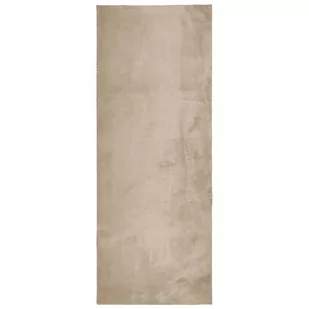 Dywan z krótkim włosiem, piaskowy, 80x200 cm - Dywany Dywan z krótkim włosiem, piaskowy, 80x200 cm - Dywany - miniaturka - grafika 3