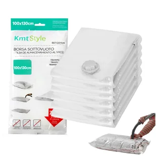 ZESTAW 6 x WorkI próżniowe XXL 100x130 cm gruby wielorazowy - Pokrowce na ubrania ZESTAW 6 x WorkI próżniowe XXL 100x130 cm gruby wielorazowy - Pokrowce na ubrania - miniaturka - grafika 1