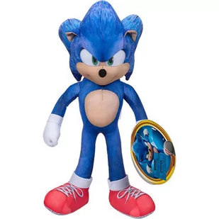 PELUCHE PARLANTE SONIC - SONIC 2 32CM INGLES - Figurki dla dzieci - miniaturka - grafika 1