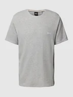 Koszulki męskie - T-shirt z fakturowanym wzorem - miniaturka - grafika 1