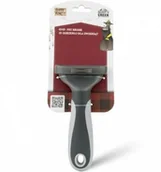 Szczotki i furminatory - Barry King Zgrzebło dla zwierząt, szary, 7,8 x 16,3 cm - miniaturka - grafika 1