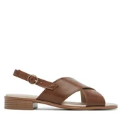 Sandały damskie - Sandały Caprice 9-28203-44 Brązowy - miniaturka - grafika 1