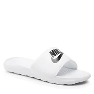 Klapki i japonki damskie - Nike Klapki Victori One Slide CN9675 100 White/Black/White - miniaturka - grafika 1