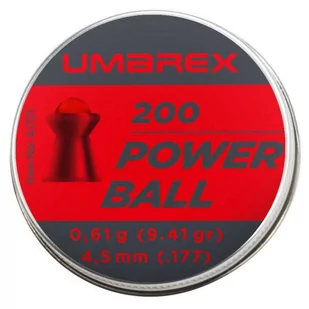 Umarex - Śrut do wiatrówki Powerball - 4,5 mm - 200 szt - 4.1721 - Amunicja do wiatrówek - miniaturka - grafika 1