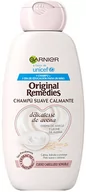 Szampony do włosów - Szampon do nawilżania włosów Garnier Original Remedies Delicatesse Moisturizing Shampoo 300 ml (3600542152976) - miniaturka - grafika 1
