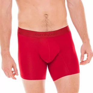 COMFYBALLS Bokserki do biegania LONG PERFORMANCE rust red - Majtki męskie - miniaturka - grafika 2