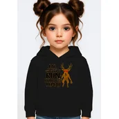 Bluzy dla dziewczynek - BLUZA DZIECIĘCA Z KAPTUREM 99 NOCY W LESIE ROBLOX 122-128 PREZENT - miniaturka - grafika 1