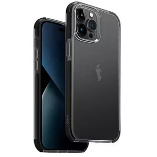 Uniq Etui Combat iPhone 14 Pro Max 6,7" czarny/carbon black - Etui i futerały do telefonów - miniaturka - grafika 1