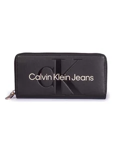 Calvin Klein Portfel w kolorze czarnym - 19 x 9 x 2,5 cm - Portfele - miniaturka - grafika 1