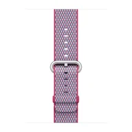 Akcesoria do smartwatchy - Apple Pasek nylonowy w kolorze maliny do koperty 42mm / 44mm / 45mm / 46mm / 49mm - rozmiar M/L - miniaturka - grafika 1