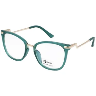 Okulary kocie do komputera damskie z filtrem BLUE Light zerówki 2566-4 - Okulary korekcyjne, oprawki, szkła - miniaturka - grafika 1