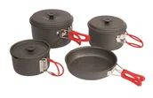 Kuchnia turystyczne i akcesoria - Bo-Camp Zestaw garnków EXPLORER 4 częściowy - miniaturka - grafika 1