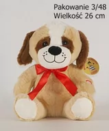 Maskotki i pluszaki - Deef Pluszak Pies z Glosem 25cm De Siedzacy Usmiechn - miniaturka - grafika 1