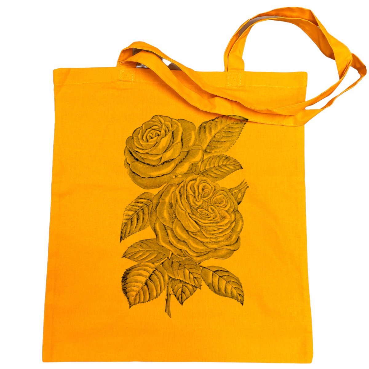 Torba na zakupy nadruk kwiaty RÓŻE