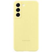 Etui i futerały do telefonów - Samsung Etui Silicone Cover do Galaxy S22 EF-PS901TYEGWW Żółty - miniaturka - grafika 1