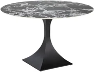 Stoły - Stół Halmar Manuel Czarny marmur / Czarny - miniaturka - grafika 1