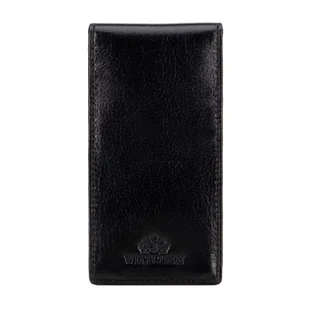 Etui na karty kredytowe skórzane z wieloma przegródkami czarne - Biżuteria - akcesoria Etui na karty kredytowe skórzane z wieloma przegródkami czarne - Biżuteria - akcesoria - miniaturka - grafika 1
