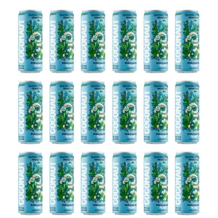 Woda kokosowa gazowana z młodego kokosa 18x320ml - Coconaut - Napoje gazowane - miniaturka - grafika 1
