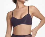 Biustonosze - Sloggi biustonosz push-up fioletowy rozmiar M - miniaturka - grafika 1