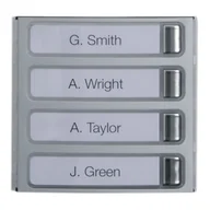 Akcesoria do domofonów i wideodomofonów - Came Panel frontowy z 4 przyciskami wywołania MTMF4P - miniaturka - grafika 1