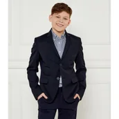 Kurtki i płaszcze dla chłopców - BOSS Kidswear Wełniana marynarka | Regular Fit - miniaturka - grafika 1
