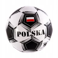 Piłka nożna - PIŁKA NOŻNA SZKOLNA POLSKA REPREZENTACJA MOCNA WYTRZYMAŁA SZYTA MASZYNOWO - miniaturka - grafika 1