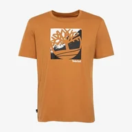 Koszulki męskie - TIMBERLAND T-SHIRT LOGO GRAPHIC SHORT SLEEVE TEE - Timberland - miniaturka - grafika 1