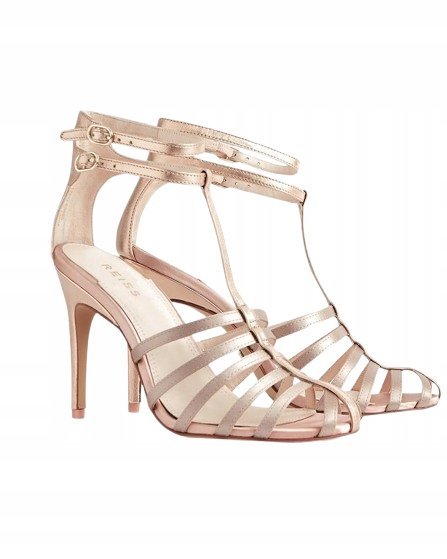 Reiss Damskie Sandały Klasyczne Skórzane 39 3l3