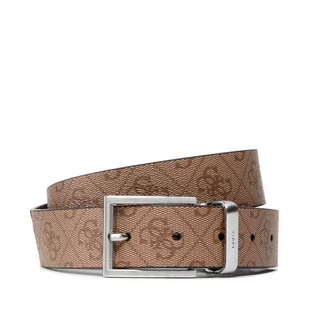 Guess Pasek Męski Vezzola Adj & Rev Belt BM7541 LEA35 BBO - Paski - miniaturka - grafika 1