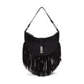 Torebki damskie - POLO RALPH LAUREN Torebka na ramię | zamsz - miniaturka - grafika 1