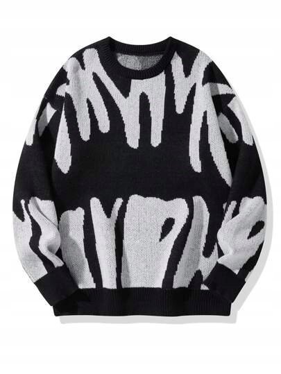 SHEIN SWETER DAMSKI Z DŁUGIM RĘKAWEM 40/42 Ł5I