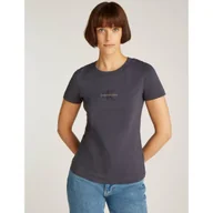 Koszulki i topy damskie - CALVIN KLEIN JEANS T-shirt | Regular Fit - miniaturka - grafika 1
