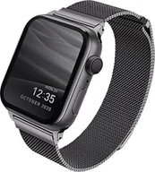 Akcesoria do smartwatchy - Uniq Etui Valencia Apple Watch Series 4/5/6/SE 44mm graphite - miniaturka - grafika 1