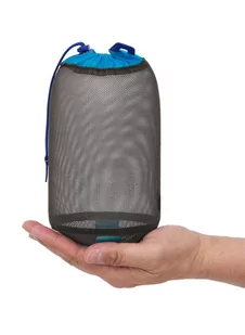 Worek transportowy siateczkowy Sea to Summit Mesh Stuff Sack 3 l - atoll blue - Akcesoria turystyczne - miniaturka - grafika 2
