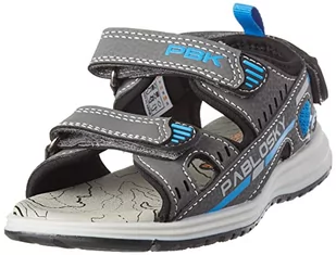 Pablosky 973650 sandały sportowe, szare, rozmiar 35 EU, szary, 35 EU - Buty dla chłopców - miniaturka - grafika 1