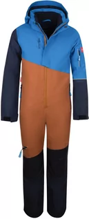 Pozostała odzież narciarska - TROLLKIDS TROLLKIDS Hallingdal Snowsuit Kids, niebieski/brązowy 92 2021 Kombinezony narciarskie 350-805-092 - grafika 1