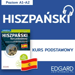 Hiszpański Kurs Podstawowy. Audio kurs - Audiobooki do nauki języków - miniaturka - grafika 1