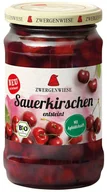 Owoce w puszkach i słoikach - Zwergenwiese Wiśnie drylowane w lekkim syropie (słoik) 195 g Bio - żywność - miniaturka - grafika 1