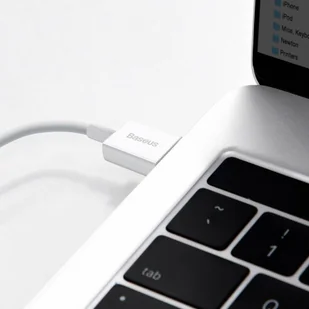 Baseus Superior kabel USB - Lightning 2,4A 0,25 m Biały (CALYS-02) - Kable USB - miniaturka - grafika 10