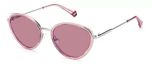 Polaroid PLD 6145/s Sunglasses, 35J/0F Pink, L Women's, 75J-0F Różowy, L - Okulary przeciwsłoneczne Polaroid PLD 6145/s Sunglasses, 35J/0F Pink, L Women's, 75J-0F Różowy, L - Okulary przeciwsłoneczne - miniaturka - grafika 1