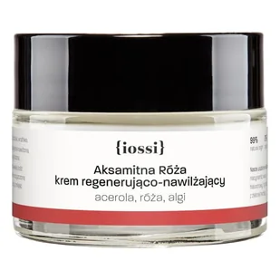 Iossi Iossi, krem regenerująco nawilżający Aksamitna Róża, 50 ml - Kremy do twarzy - miniaturka - grafika 1