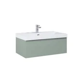 Szafki łazienkowe - Szafka łazienkowa pod umywalkę Elita Look 80 cm sage mat RE010803021470 - miniaturka - grafika 1