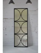 Lustra - Lustro loft ze szprosami HEBE - kolor ramy do wyboru, Dostępne wymiary: 60x180 - miniaturka - grafika 1