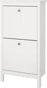 Szafki na buty - Madrid szafka na buty 2 drzwi klapowe biały. - miniaturka - grafika 1