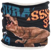Apaszki i szaliki damskie - Licencyjny komin dla chłopca Jurassic Park rozmiar uniwersalny - miniaturka - grafika 1