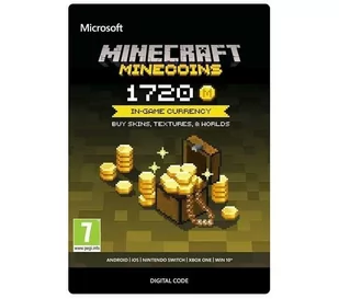Minecraft: Minecoins Pack: 1720 Coins - Kody i doładowania cyfrowe - miniaturka - grafika 1