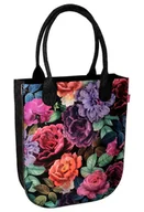 Torebki damskie - Pojemna torebka damska shopper bag filcowa A4 - miniaturka - grafika 1