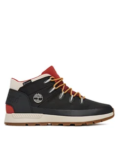Timberland Trzewiki Sprint Trekker Mid Fab Wp TB1A61QG0151 Czarny - Botki męskie - miniaturka - grafika 1