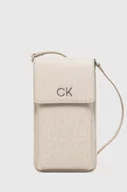 Etui i futerały do telefonów - Calvin Klein pokrowiec na telefon kolor beżowy - miniaturka - grafika 1